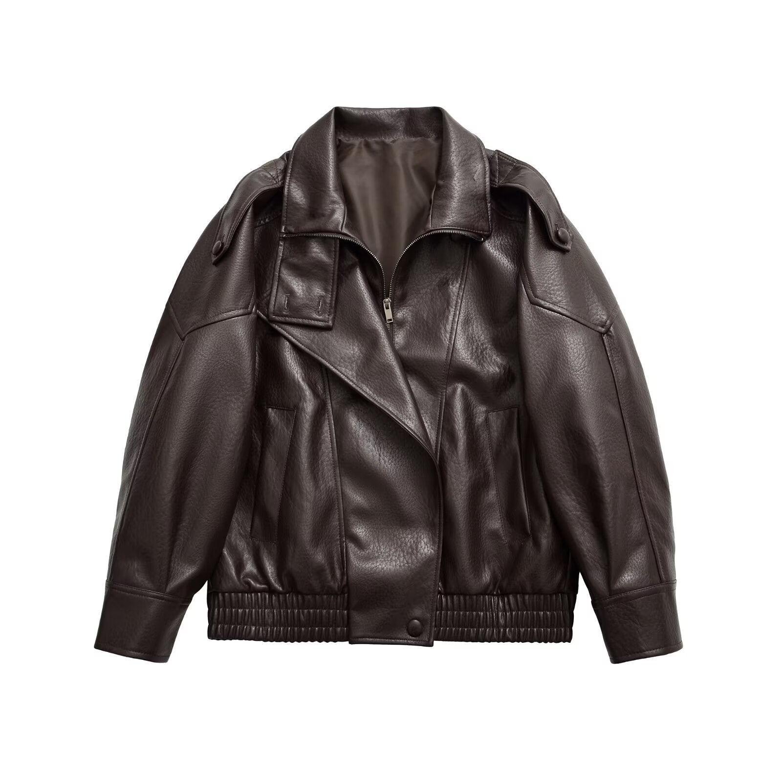 VERA Retro Stand Collar Workwear Jacket