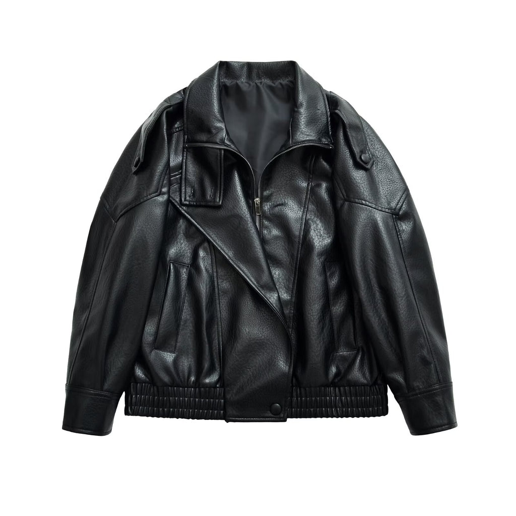 VERA Retro Stand Collar Workwear Jacket