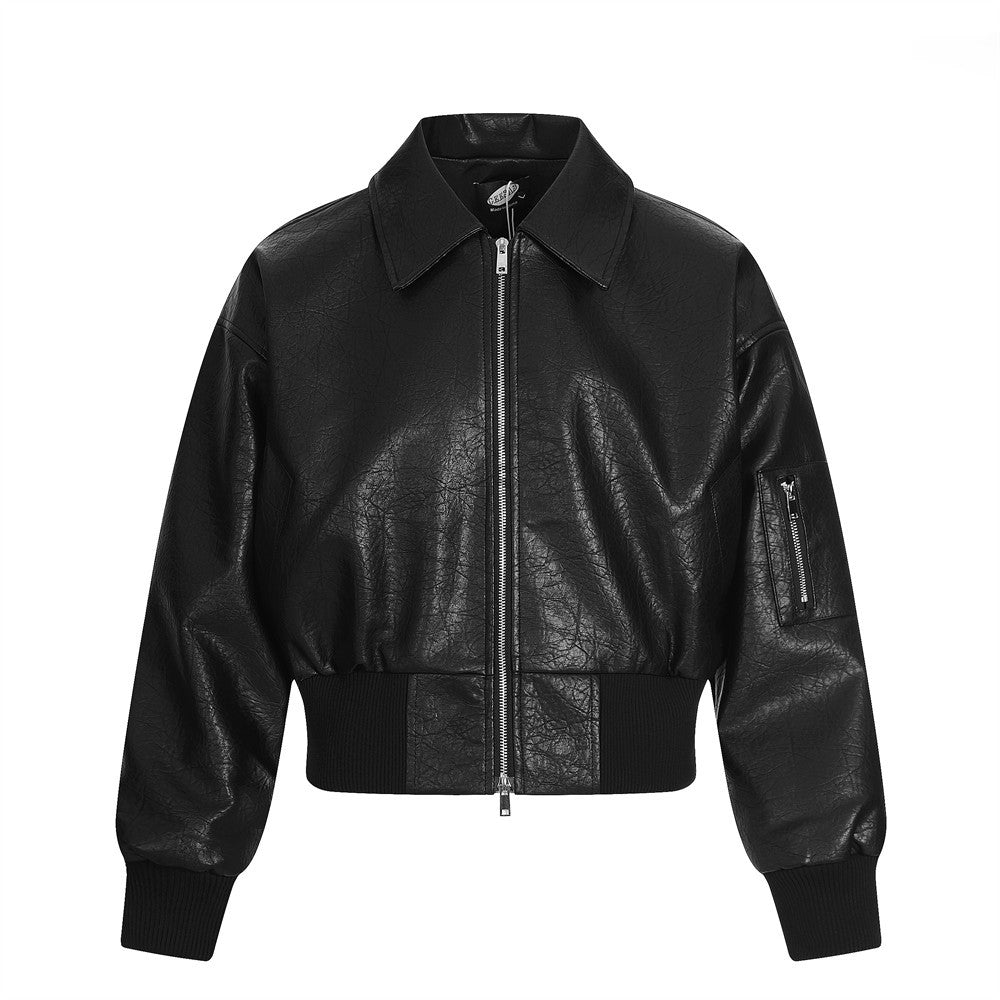 REBEL Motorcycle PU Leather Jacket