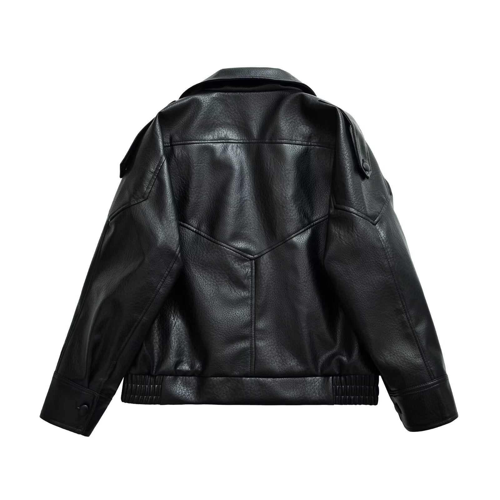 VERA Retro Stand Collar Workwear Jacket