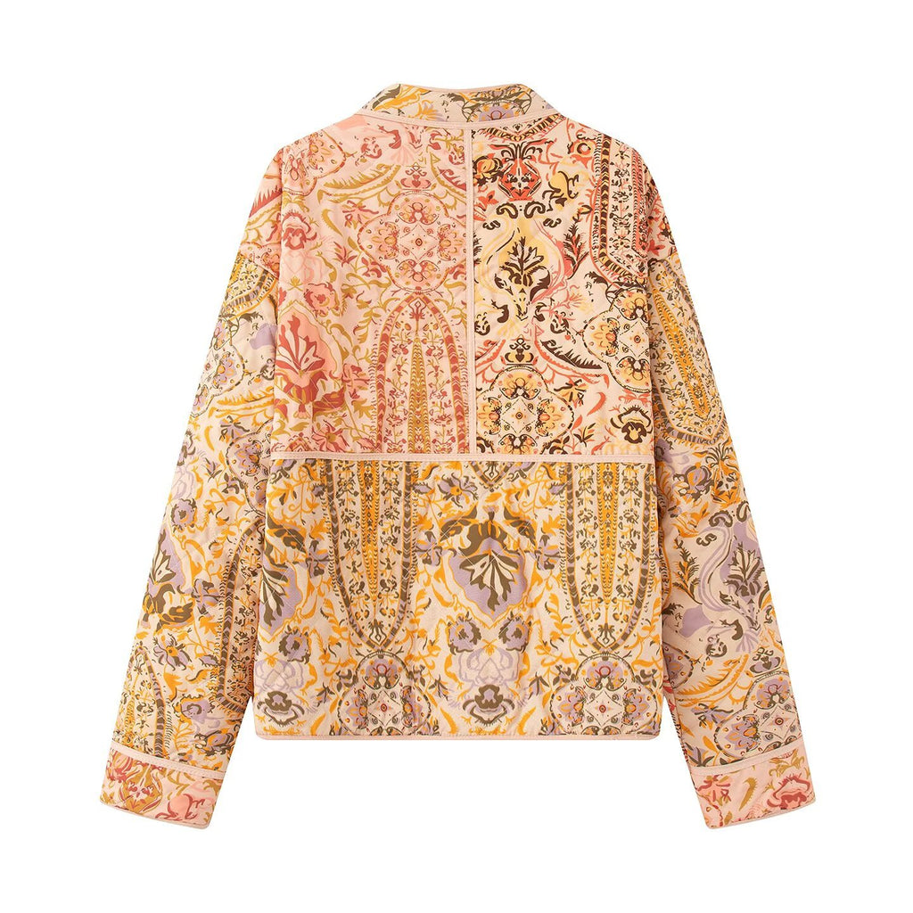 NAOMI Printed Cotton Coat