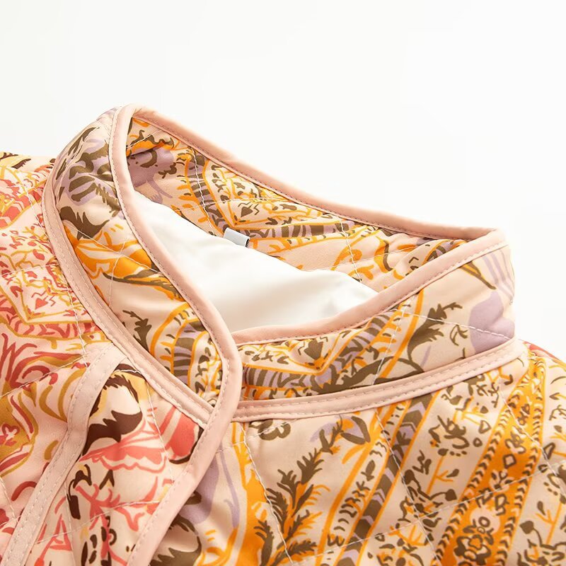 NAOMI Printed Cotton Coat