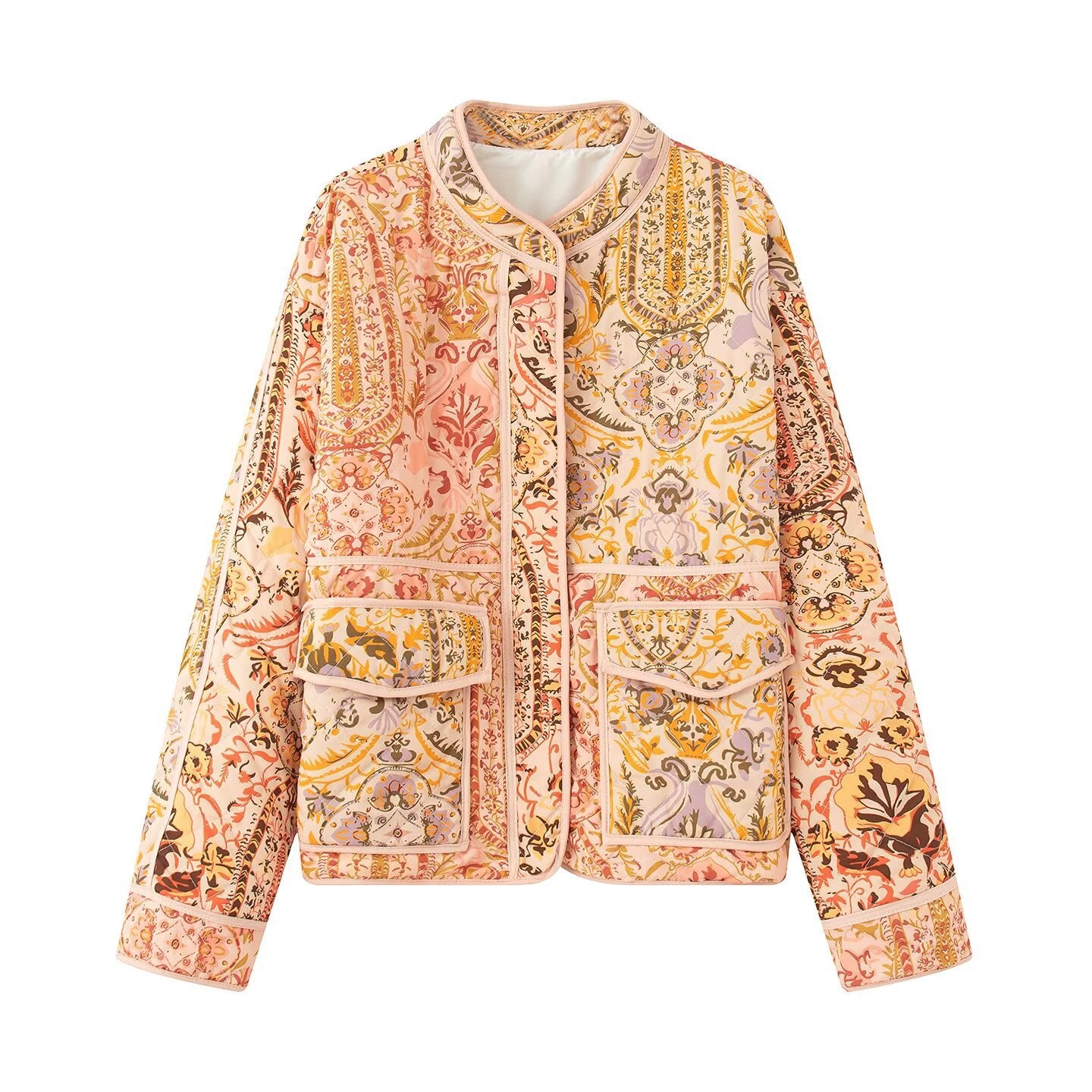 NAOMI Printed Cotton Coat