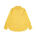 BILLIE Embroidered Plaid Shirt Jacket