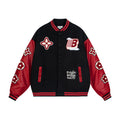 VIBE Color Block Baseball Jacket